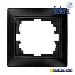 Cadre Pour 1 Élément Graphite 83x81x10mm S.Europa Solera Erp71ngu