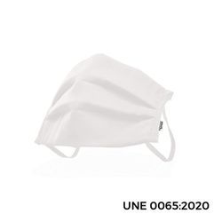 masque antibactérien réutilisable blanc