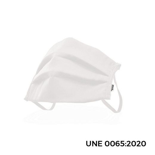 masque antibactérien réutilisable blanc