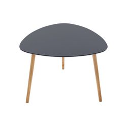 Mesa de centro cinza escuro 60x60x45cm