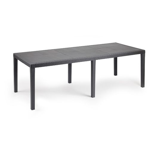 Table extensible 150-220x90 anthracite ipae progarden