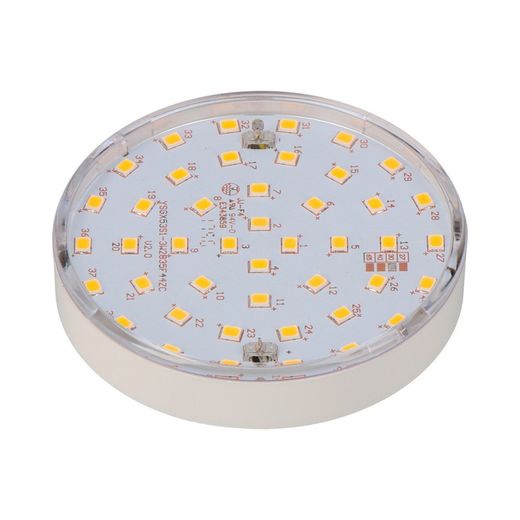 Microlynx led 4,5 w transparente 830 470 lumens
