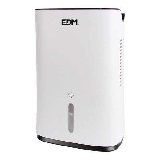 Mini Déshumidificateur 75w Réservoir : 2 L. Capacité de travail 600ml/Jour 22,5x14x35,5cm Edm