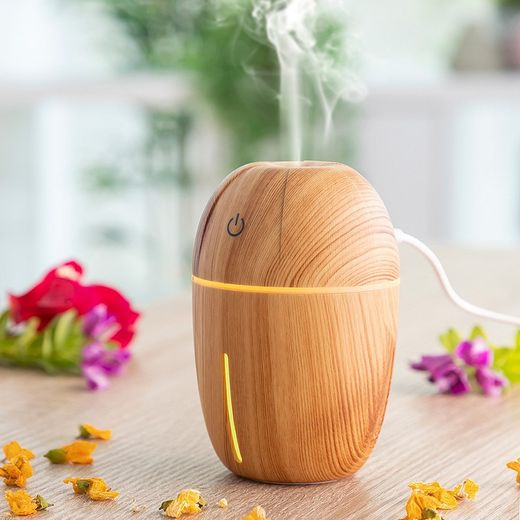 Mini umidificador difusor de aroma de pinho mel Innovagoods