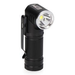Mini Linterna Led. Cabezal Direccionable. Recargable 8w 450lm Edm