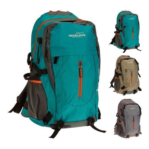 Mochila de caminhada 30l em poliéster cores sortidas