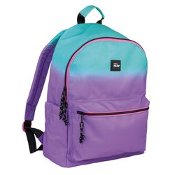 Mochila escolar com 2 zíperes (22l) Sunset, Lilás-Turquesa Milão