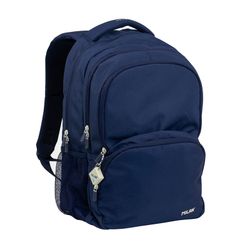 Mochila Escolar 4 Zíperes (25l) Série 1918, Milão Azul Marinho