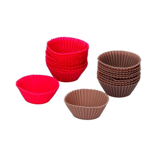 Mini molde de muffin de silicone 6 unidades