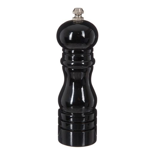 Moulin à poivre en bois noir 16cm