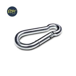 Mosquetão zincado para bombeiro 10cmxø10mm