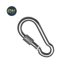 Mosquetão de bombeiro zincado 10cmxø10mm