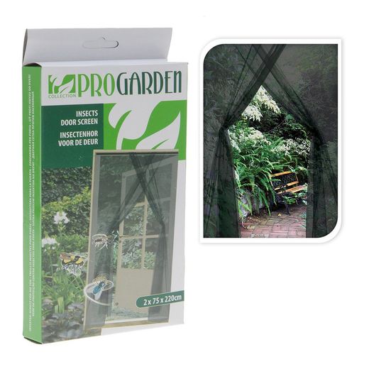 Moustiquaire économique pour portes 2 pièces 2x75x220cm