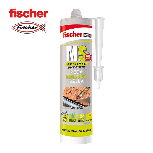 Mastic adhésif gris Ms fischer 290ml