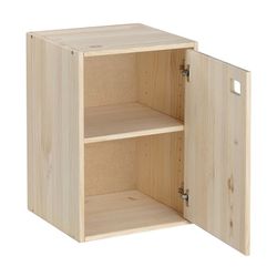 Mueble Dinamic 1 Puerta Modulo Vertical Pino Macizo Astigarraga