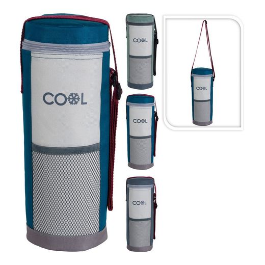 Geladeira para garrafas 1,50l com alça ajustável 12x34cm cores sortidas