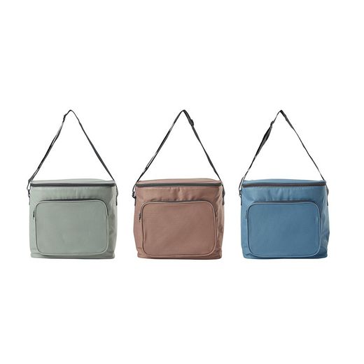 Saco de 20l com bolso frontal em cores sortidas de 32x21x30cm