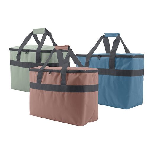 Sac isotherme pliable 20l 38x19x29cm coloris assortis