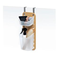 Organizador de banheiro suspenso em bambu S 40x14,5x10cm Jobgar