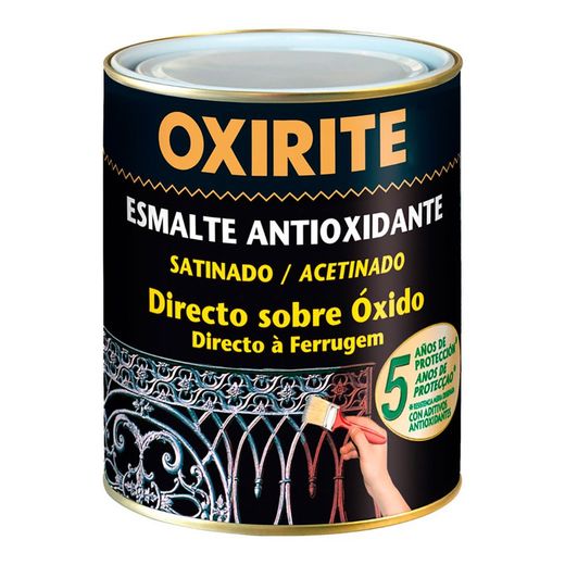Oxirite acetinado preto 0,750l