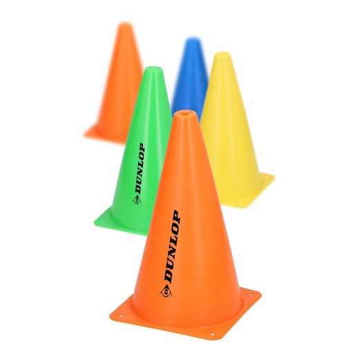 Pacote de 10 cones de treinamento Dunlop