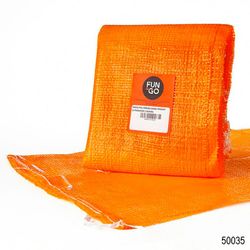 Pacote com 10 unidades. Saco Polymesh Cor Whisky Com Alça 55x83cm Fun & Go