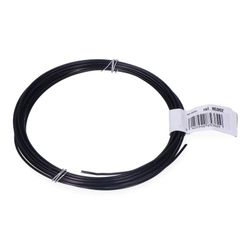 Pack 1 unités. Rouleau de fil d'aluminium 1,5 mm 5 m noir