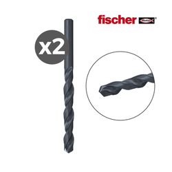 Pack 2 brocas metal hss-r din338 3,5x39/70 / 2k fischer