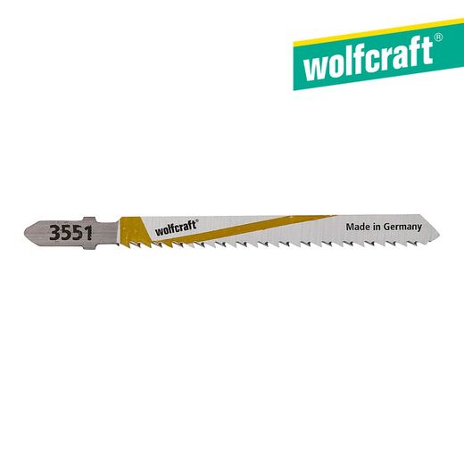 Pack 2 Hojas De Sierra De Calar Vástago En T Hcs 75mm. Pos.Dientes Opuesto 3551000 Wolfcraft