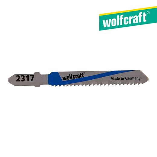 Pack 2 Hojas De Sierra De Calar Vástago En T Hss 50mm. 2317000 Wolfcraft