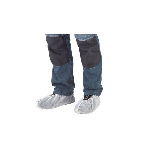 Pacote de 2 pares de protetores de sapatos brancos. 4877000 Wolfcraft