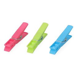 Pack 24 Pinzas De Plastico Edm