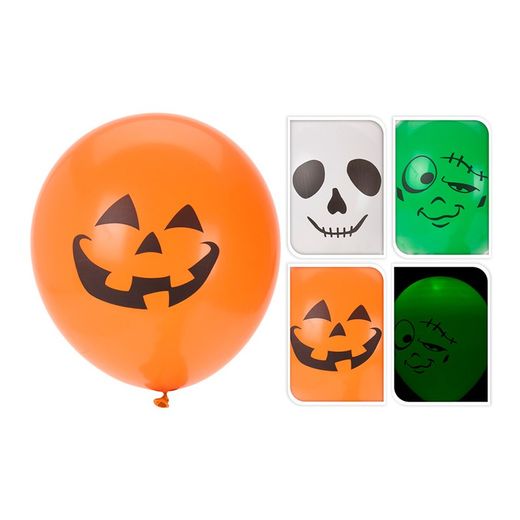 Pack 3 Ballons Halloween Avec Led
