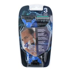 Pacote 3 lâminas descartáveis