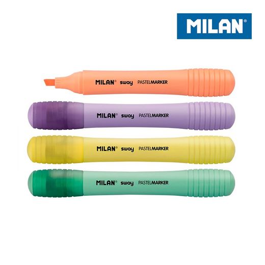 Pack de 4 fluo divers en boite milan