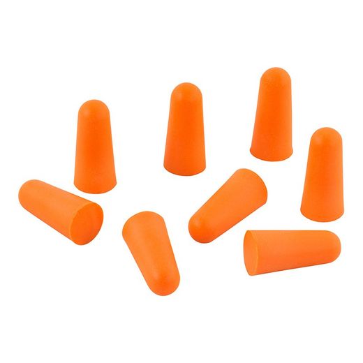 Pacote de 4 pares de tampões de ouvido audioprotetores descartáveis. 4874000 Wolfcraft