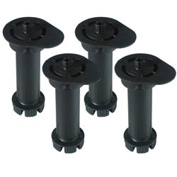 Pack de 4 Pieds de Meubles Ronds Pt11 130-200mm Ne 96301 Micel