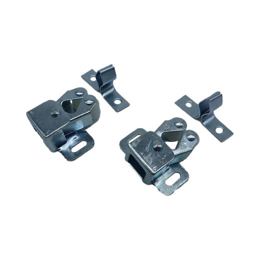 Emballez 4 unités. Roues en caoutchouc de choc 0,8 mm Edm plaqué zinc