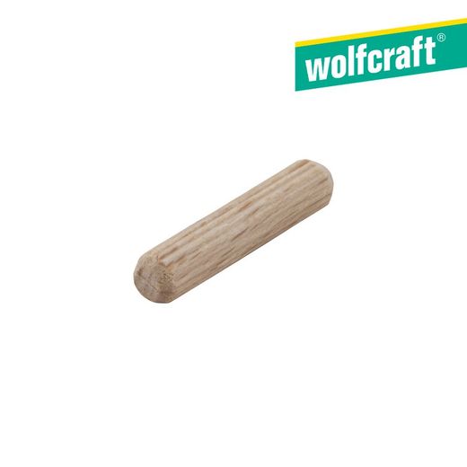 Pack de 50 chevilles longues en bois de hêtre Ø6x30mm 2906000 Wolfcraft