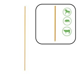 Pacote de 50 Estacas 120cm Fibra Amarela Pastormatic