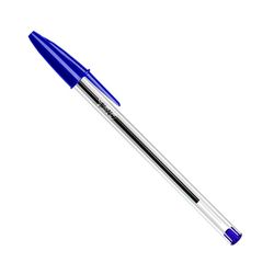 Pacote de 50 Unidades Caneta Esferográfica Azul Bic Cristal.