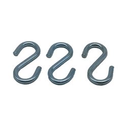 Pacote com 7 unidades. Gancho Forma S 30 Zincado Edm