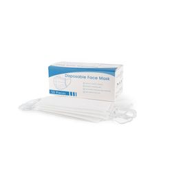 Pacote com 50 máscaras descartáveis