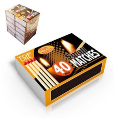 Pack de 10 boîtes d'allumettes (boîte de 40 unités)