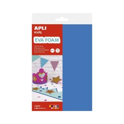 Pacote Borracha Eva Multicolor A4 10 Folhas Apli Kids