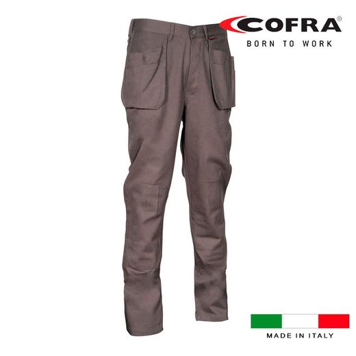 Calças de Trabalho Zimbábue Antracite (Corresp. L) Cofra