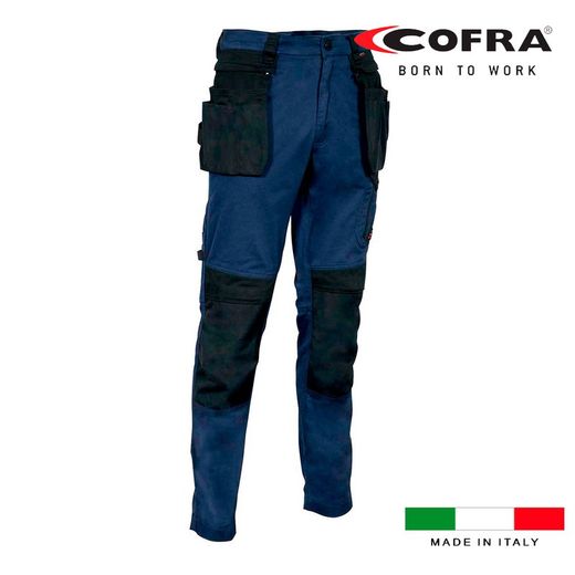 Calça Kudus Azul Marinho Preto Cofra Tamanho 56
