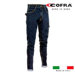 Calça Jeans Cabries Azul Cofra Tamanho 52
