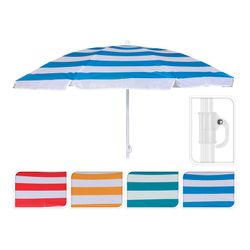 Guarda-sol de praia com 180 cm de altura Ø 145 cm modelo mediterrâneo