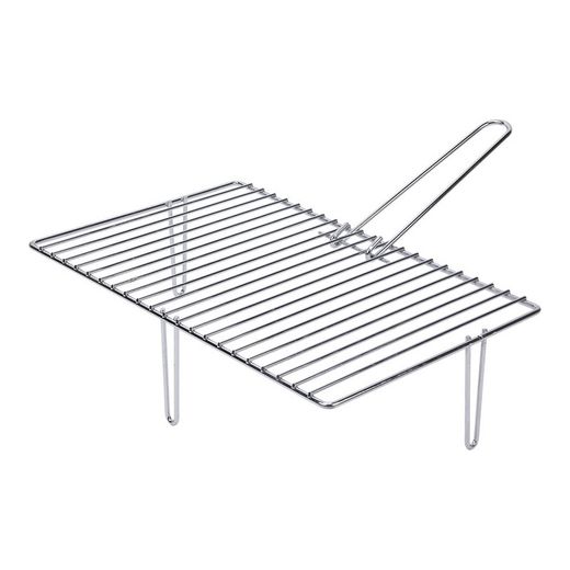 Parrilla Cincada De 3 Patas Para Chimeneas. 46,6x28cm